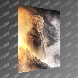 تخته شاسی طرح Daenerys Targaryen MDF-46