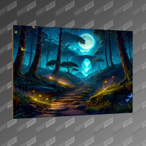 تخته شاسی طرح Magical Forest MDF-49