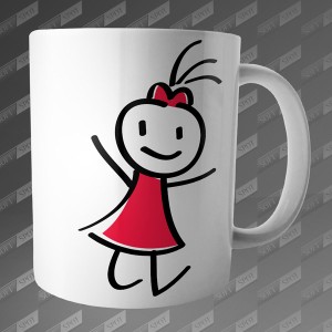 ماگ طرح روز دختر MG-82