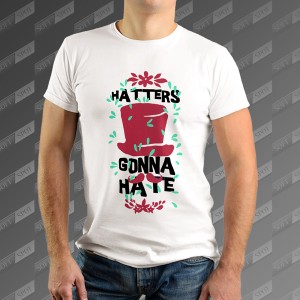تیشرت مردانه طرح Hatters Gonna Hate TS-479