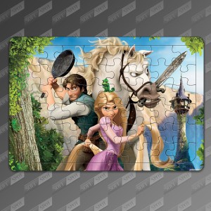 پازل طرح Tangled Rapunzel Flynn and Maximus PZL-25