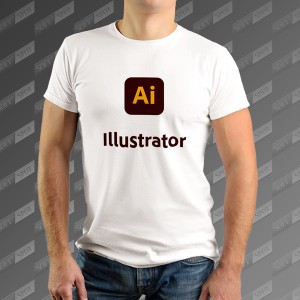 تیشرت مردانه طرح Illustrator TS-495