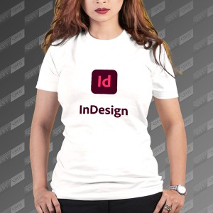 تیشرت زنانه طرح InDesign TS-499