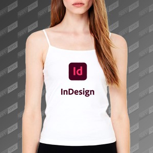 تاپ زنانه طرح InDesign TS-500