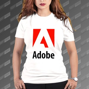 تیشرت زنانه طرح Adobe TS-502