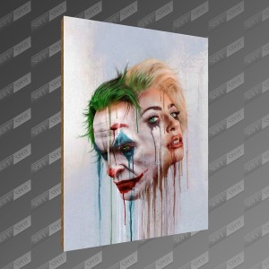 تخته شاسی طرح Joker and Harley Quinn MDF-78
