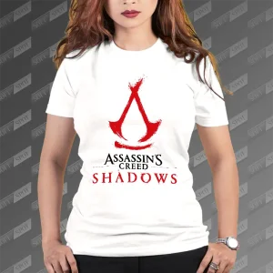 تیشرت زنانه طرح Assassins Creed Shadows TS-517