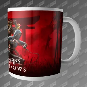 ماگ طرح Assassins Creed Shadows Key Art MG-154