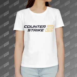 تیشرت زنانه طرح Counter-Strike 2 TS-520