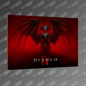 تخته شاسی طرح Diablo IV Key Art MDF-98