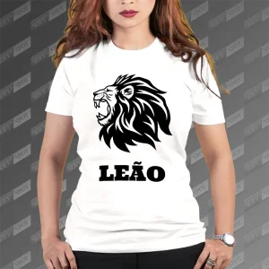 تیشرت زنانه طرح LEAO TS-552