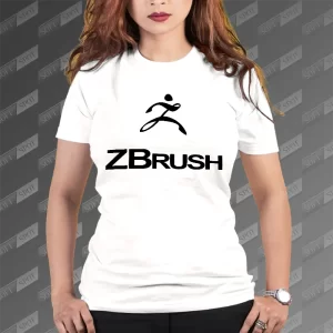 تیشرت زنانه طرح ZBrush TS-578