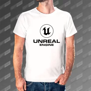 تیشرت مردانه طرح Unreal Engine TS-583