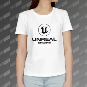 تیشرت زنانه طرح Unreal Engine TS-584