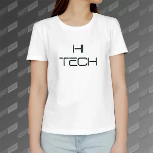 تیشرت زنانه طرح HI TECH TS-602