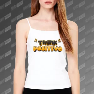 تاپ زنانه طرح Think Positive TS-620