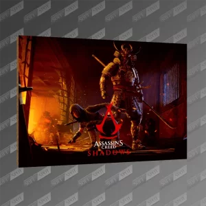 تخته شاسی طرح Assassins Creed Shadows MDF-167