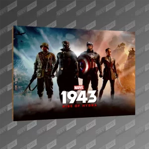 تخته شاسی طرح Marvel 1943 Rise of Hydra Key Art MDF-176