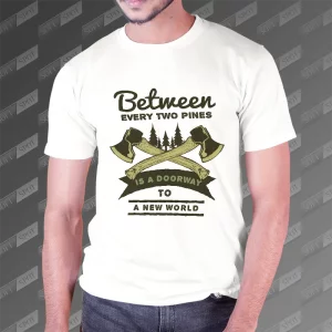 تیشرت مردانه طرح A Doorway to A New World TS-632