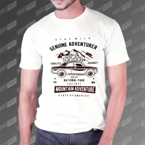 تیشرت مردانه طرح Genuine Adventurer TS-650