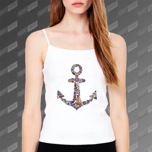 تاپ زنانه طرح Anchor TS-655