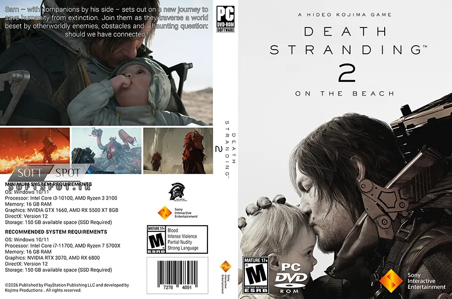 Death Stranding 2 On the Beach Cover