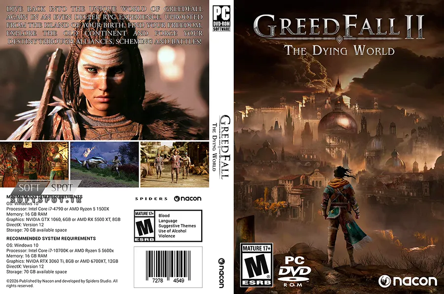 GreedFall II The Dying World Cover