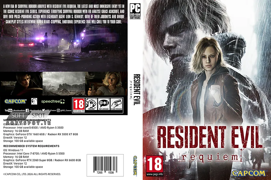 Resident Evil Requiem Cover