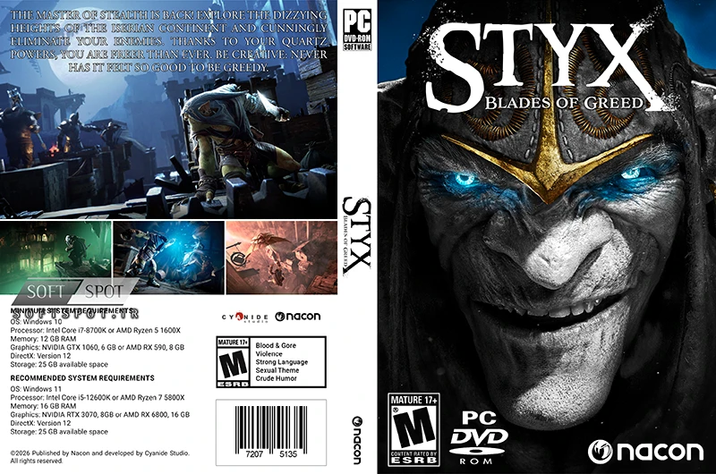 Styx Blades of Greed Cover
