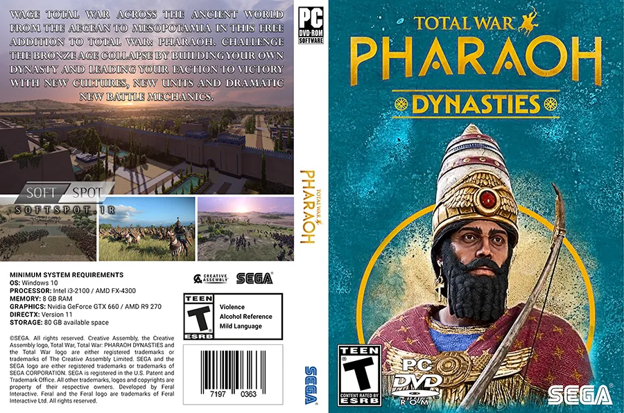 Total War Pharaoh Cover