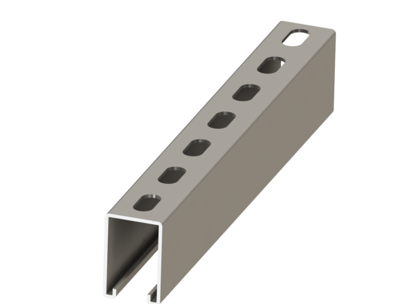 پروفیل فولادی سوراخدار 62*41