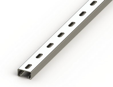 پروفیل فولادی سوراخدار 41*21