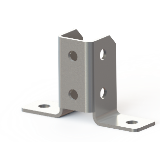 پایه پروفیل دو سوراخ 41