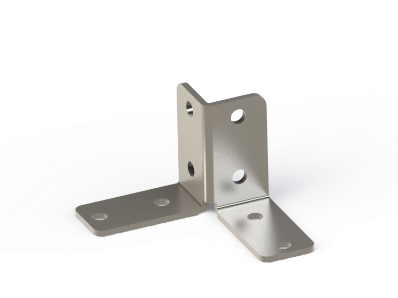 پایه پروفیل دو طرفه دو سوراخ 41