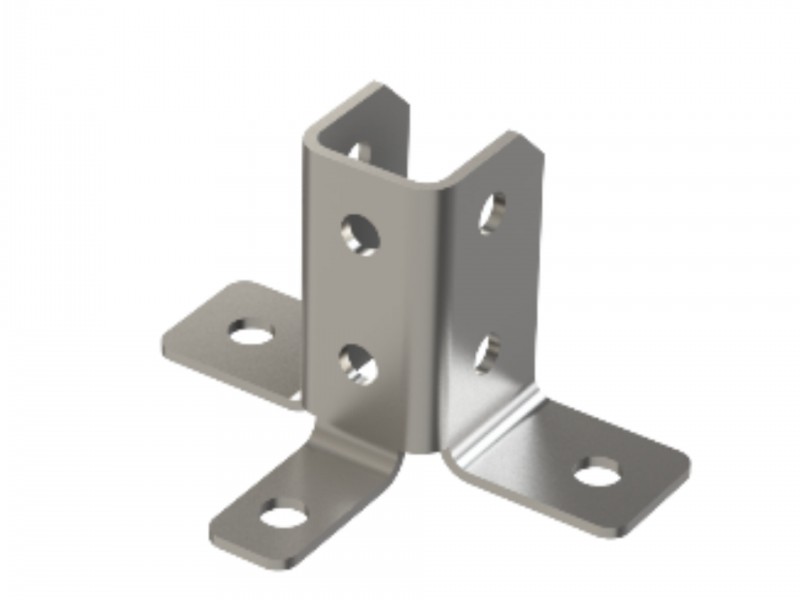 پایه پروفیل سه طرفه تک سوراخ 41