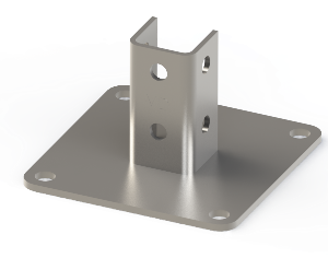 پایه پورفیل جوشی چهار سوراخ 41