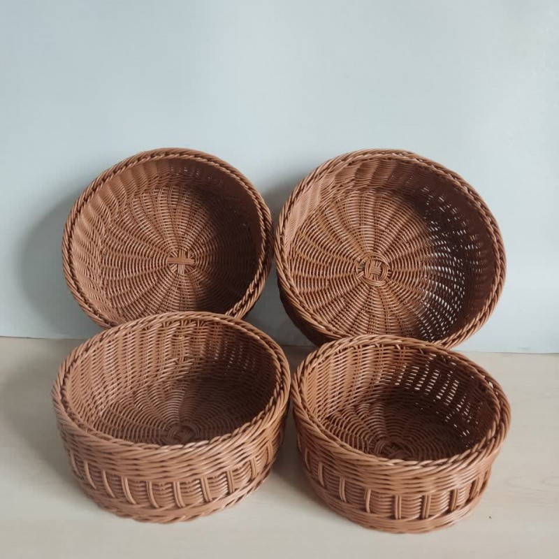 سبد سبزی و نان حصیری - نظم و زیبایی در آشپزخانه شما!