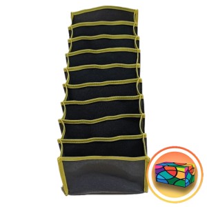 نظم دهنده سایز اسمال 10خانه ردیفی نوار زرد