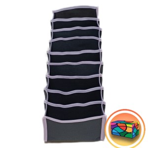 نظم دهنده سایز اسمال 10 خانه ردیفی نوار صورتی