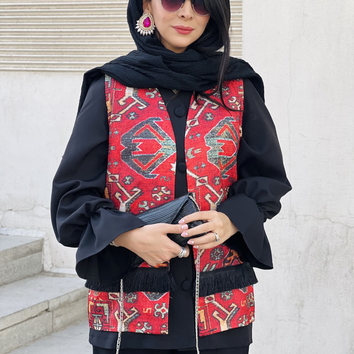 وست زنانه مدل گبه