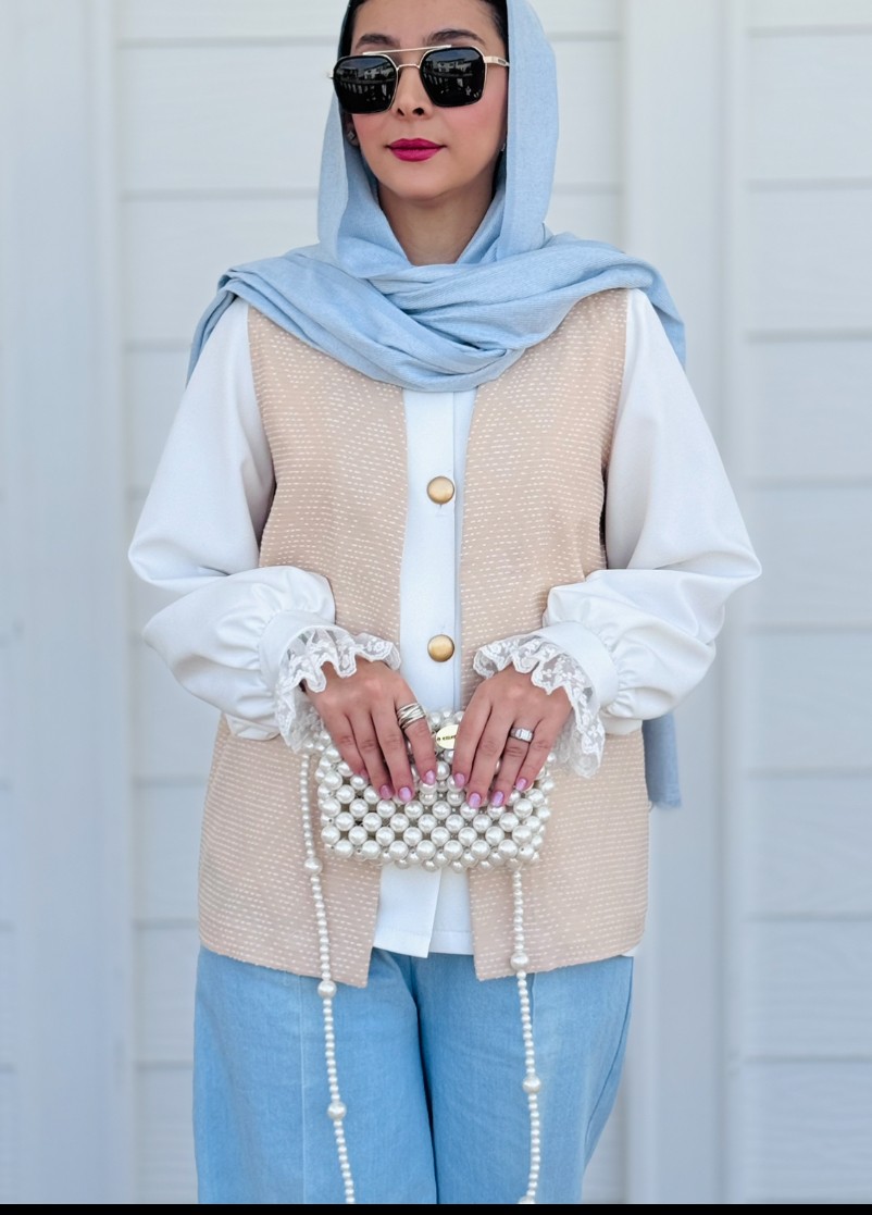 وست زنانه مدل کوک کرم ارسال فو