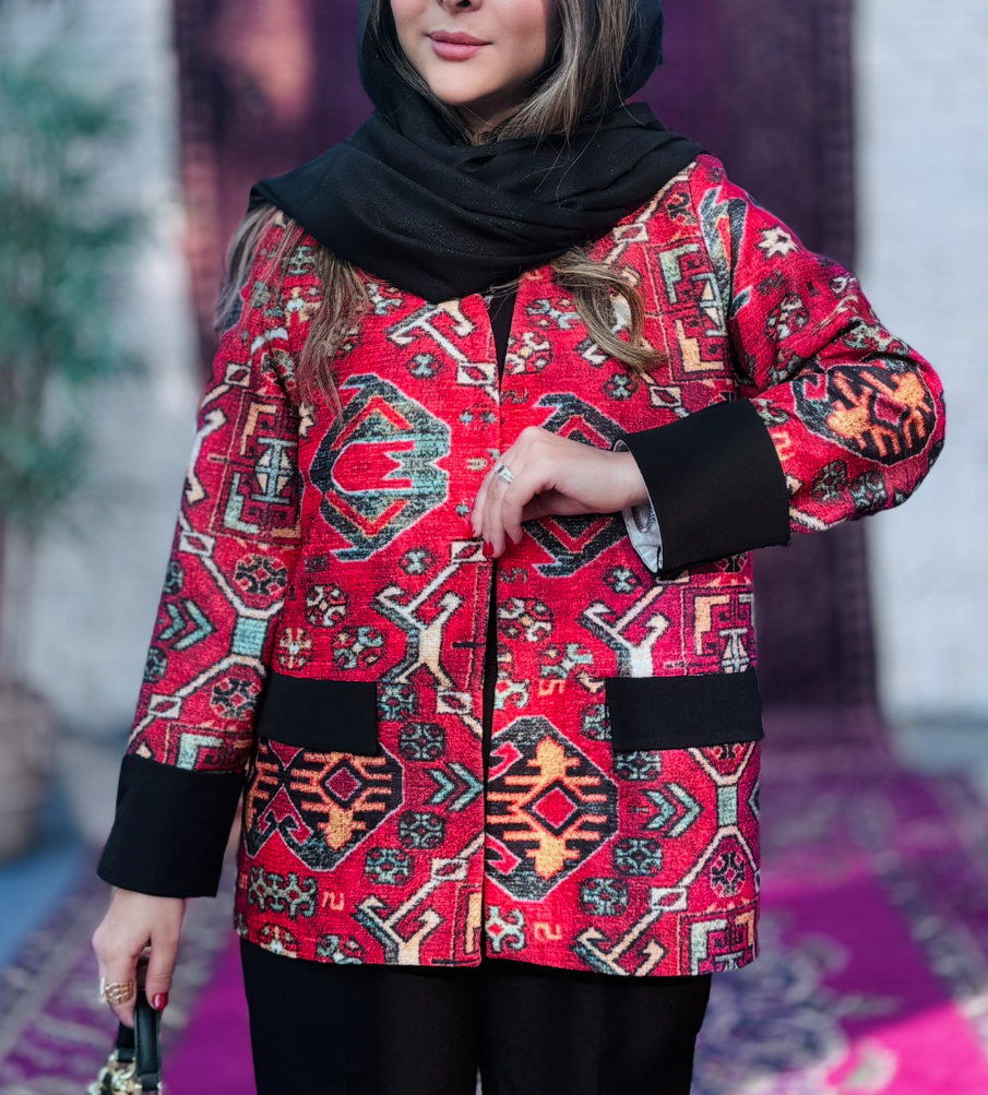 مانتو مخمل گبه