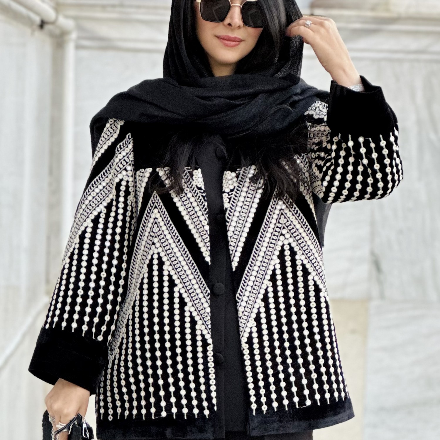 مانتو زنانه مدل مونلی