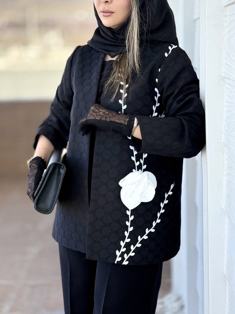 مانتو زنانه مدل فلور(ارسال فوری)