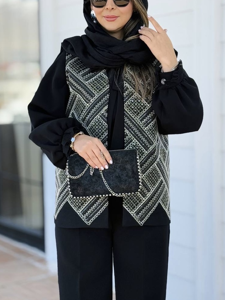 وست قلاب بافی  مدل خاتون)ارسال فوري)