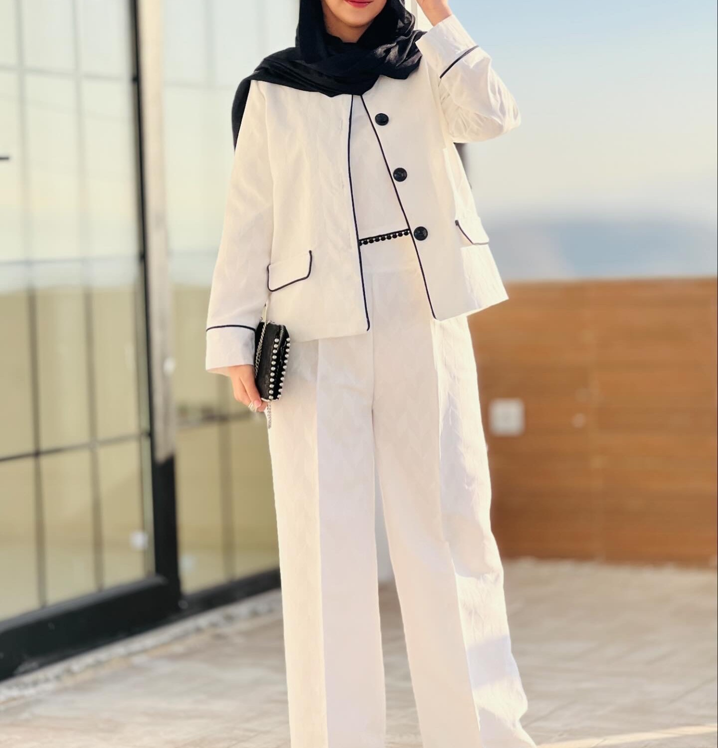 مانتو زنانه مدل ژاکارد ژینا