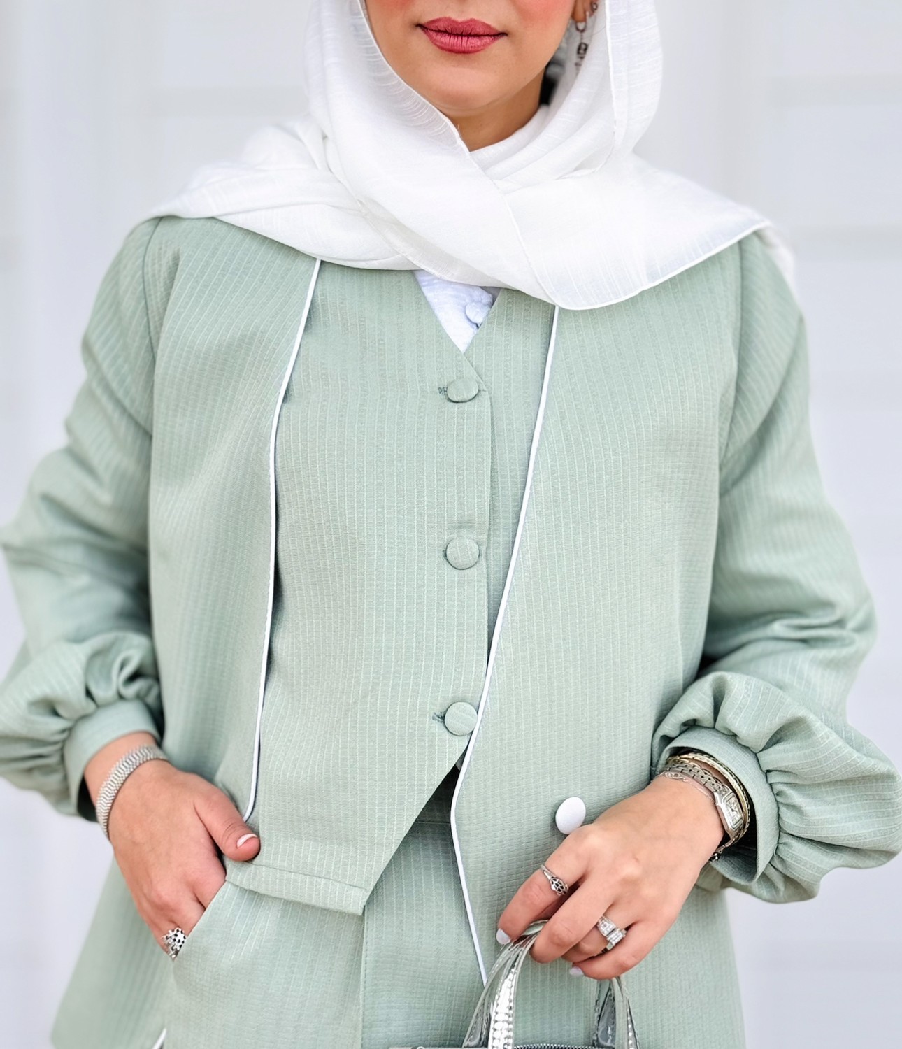 جلیقه رویال سبز