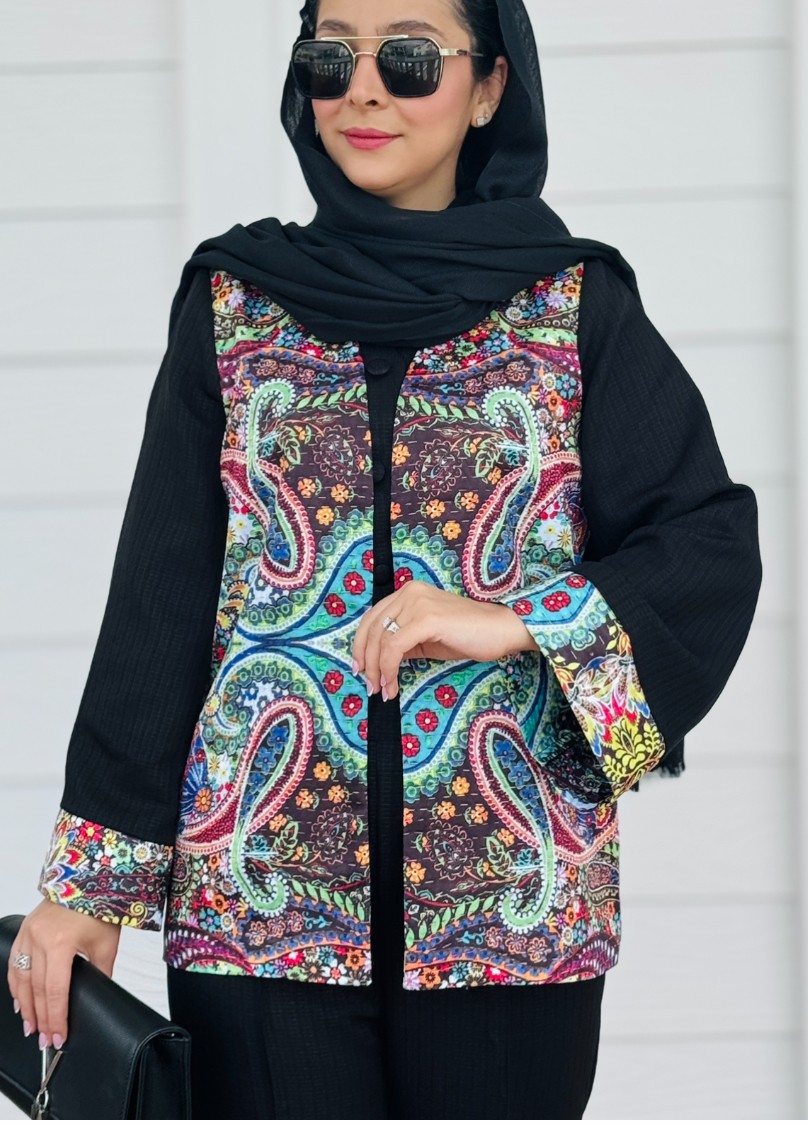 مانتو زنانه مدل ترنج