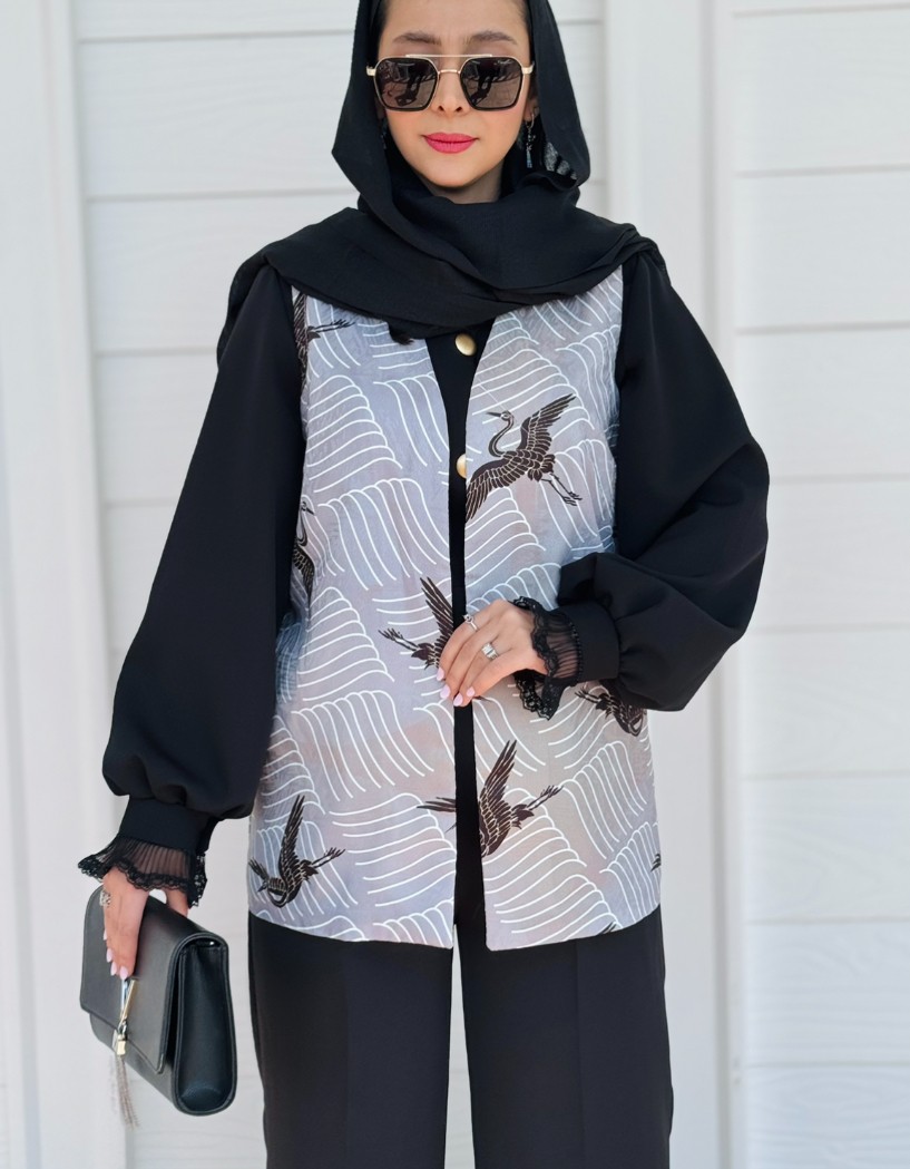 وست زنانه مدل درنا