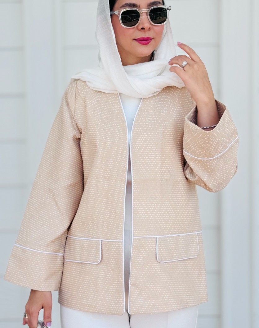 مانتو زنانه مدل کوک کرم